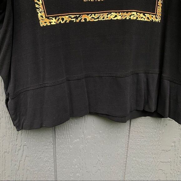 Basicxx Leopard Print Tee No56 Live Your Truth XL - Picture 4 of 8